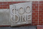 Stonework from Chicago's Soo Line Warehouse at Roosevelt Road & Canal Street.